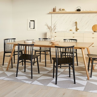 Seno Oak Dining Table for 8