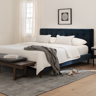 Sven Cascadia Blue King Bed