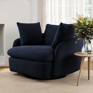 Leigh Hale Ink Grand Swivel Chair